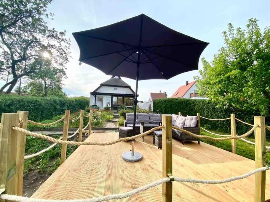 Ferienhaus Mit Wasserblick Auf Der Insel Usedom Krummin 外观 照片