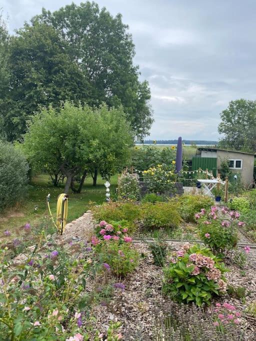 Ferienhaus Mit Wasserblick Auf Der Insel Usedom Krummin 外观 照片