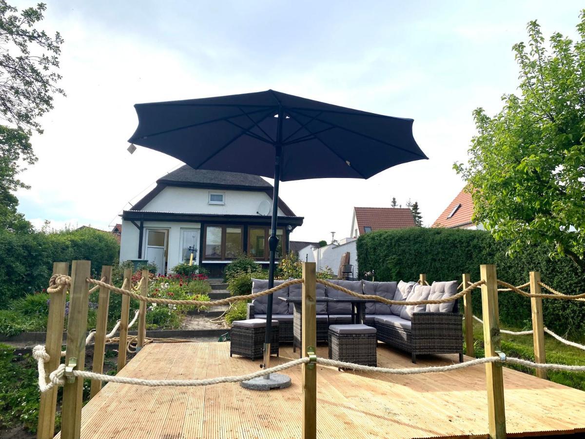 Ferienhaus Mit Wasserblick Auf Der Insel Usedom Krummin 外观 照片